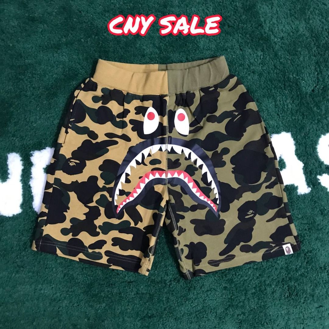 Fake bape shorts best sale