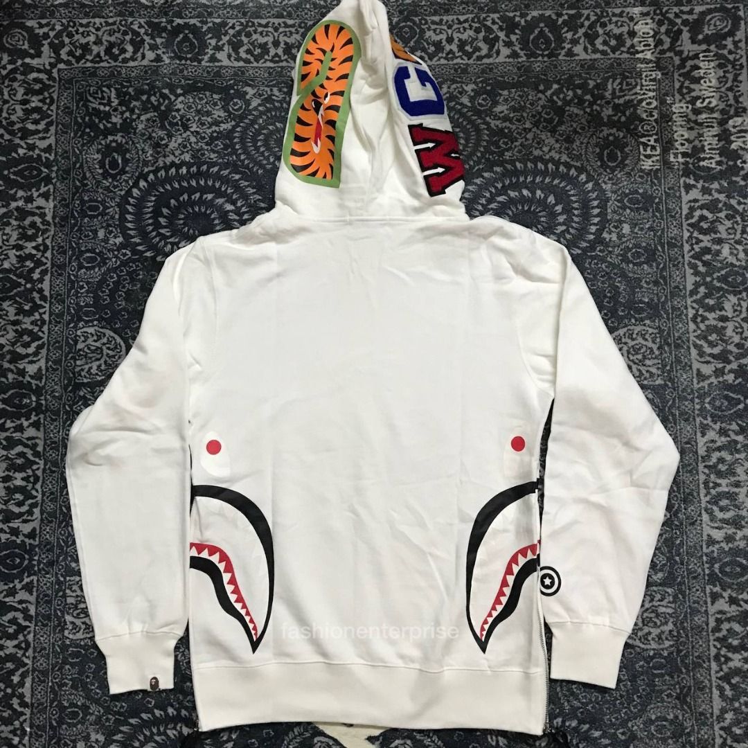 Bape side zip hot sale hoodie