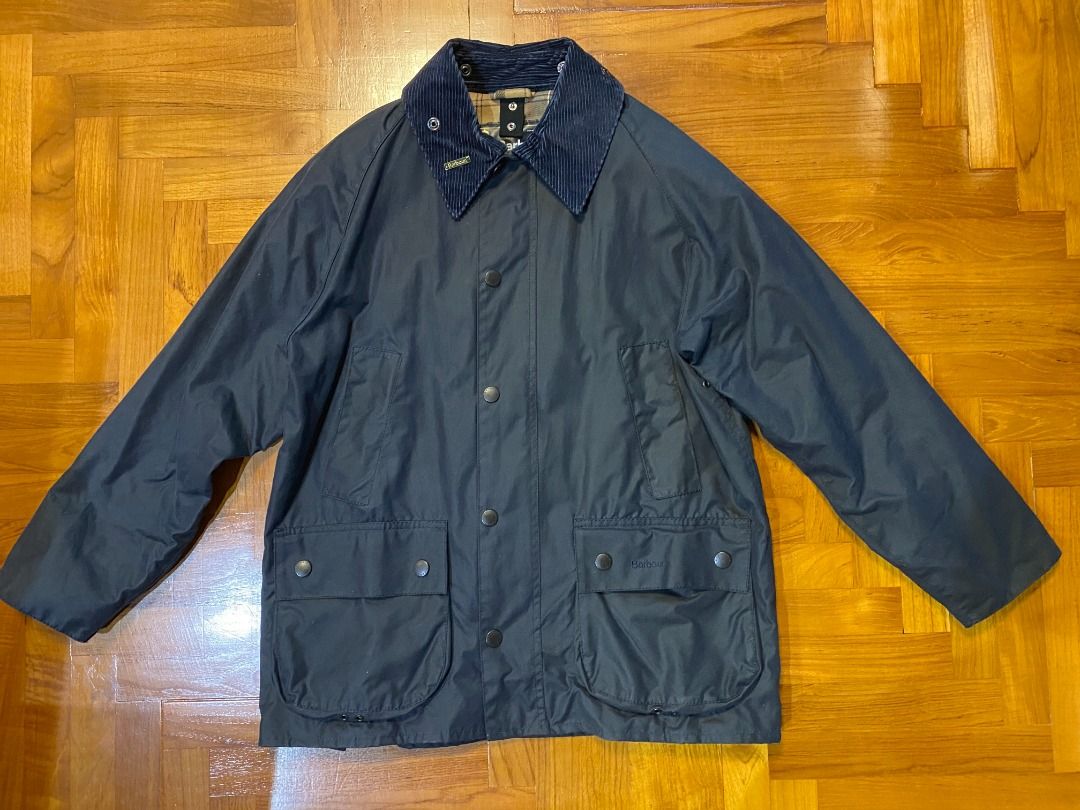 Barbour Bedale wax jacket - Navy colour ( non Real Mccoy, RRL