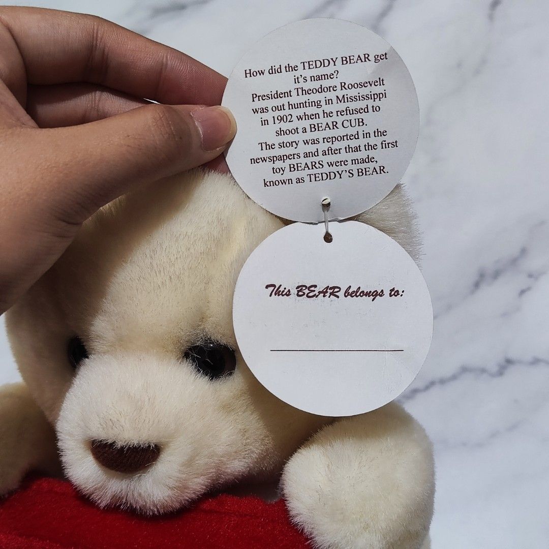 Bear Cuddler teddy bear in a can (gift idea) (Category: Plushies & Soft Toys) located in Mandaluyong City. Submitted by thriftythirty (Listing ID 1209745662, Image 3). Description: Bear Cuddler teddy bear in a can Never been used Comes with the gift can (with signs of storage).