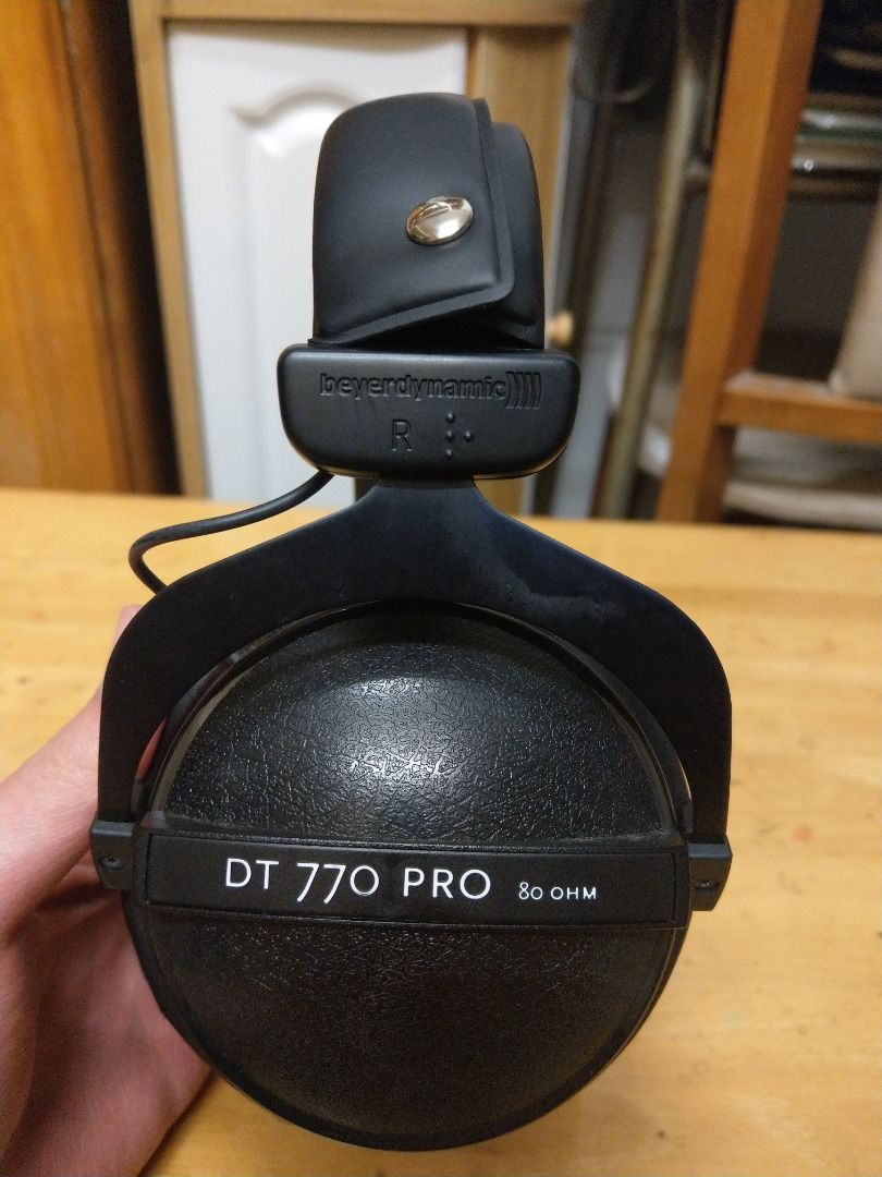 Beyerdynamic DT770 Pro 80 ohms, 音響器材, 頭戴式/罩耳式耳機 Carousell