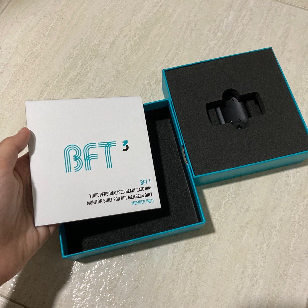 BFT Heart Rate Monitor + Charger, Sports Equipment, Other Sports Equipment and Supplies on Carousell