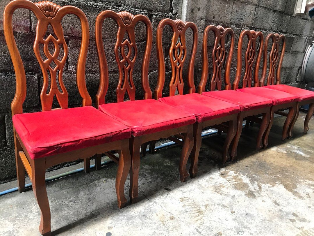 Big Narra Dining Chairs, Furniture & Home Living, Furniture, Chairs on