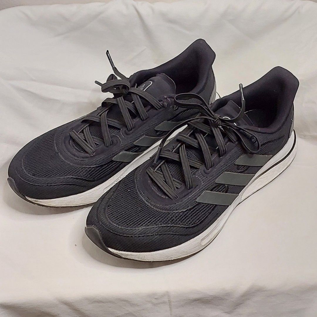Black Adidas Supernova Running Shoes Womens