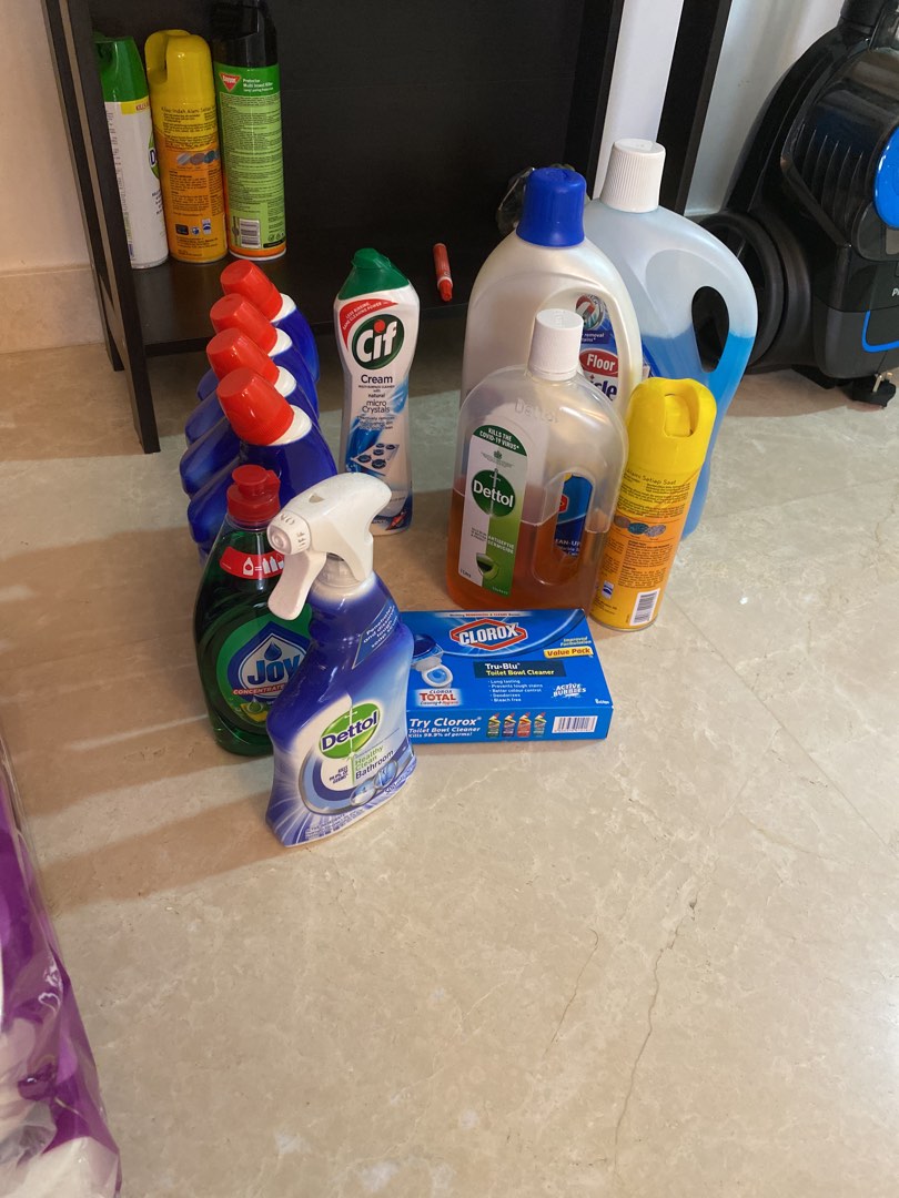 Bleach and detergent, Furniture & Home Living, Cleaning & Homecare