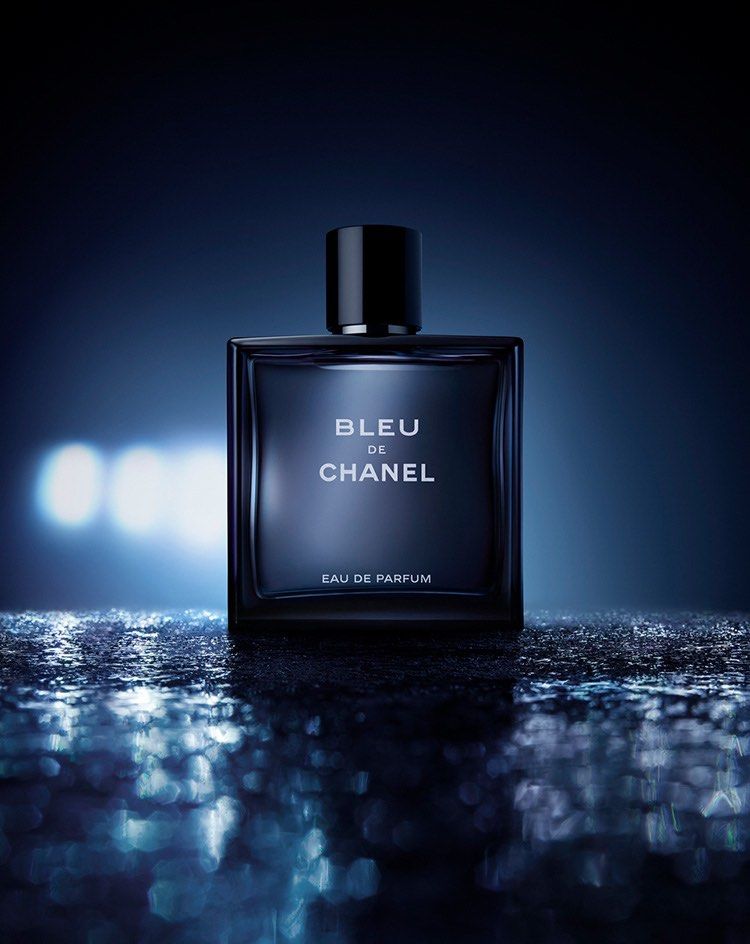 chanel bleu de chanel parfum 100ml (less than 10% used), Beauty