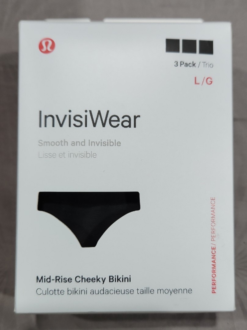 Lululemon BNIB Smooth Seamless Thong Underwear - Black, Women's Fashion,  New Undergarments & Loungewear on Carousell