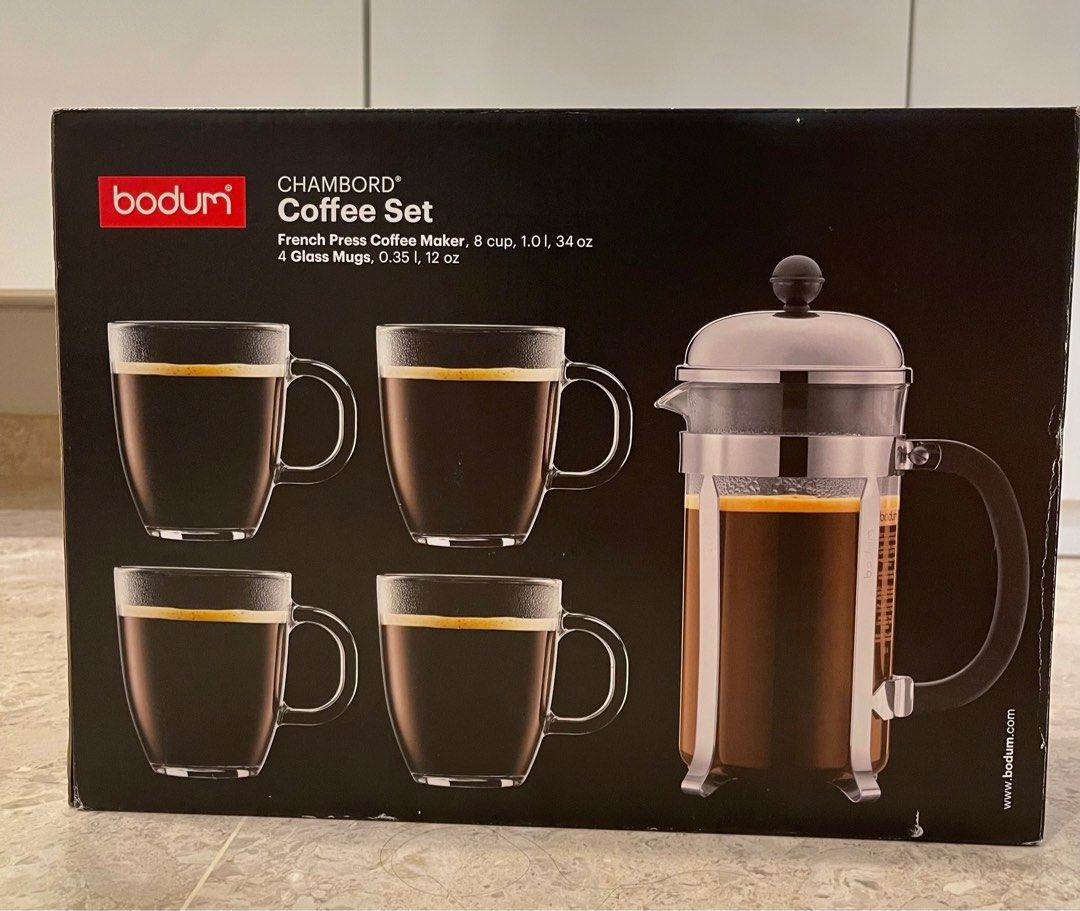 Bodum Chambord Coffee Set Furniture Home Living Kitchenware