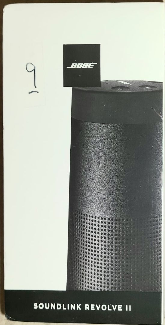 Bose SoundLink Revolve 藍牙揚聲器II (黑色) (包膠未開封) (香港行貨