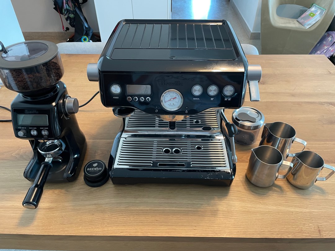 Breville Dynamic Duo Dual Boiler Espresso Machine, TV & Home
