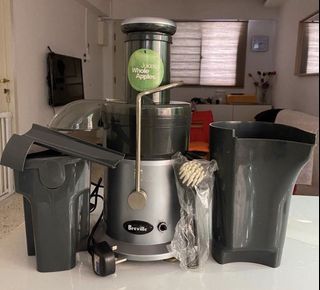 Breville Juice Juicer Fountain with full set accessories Make in Australia