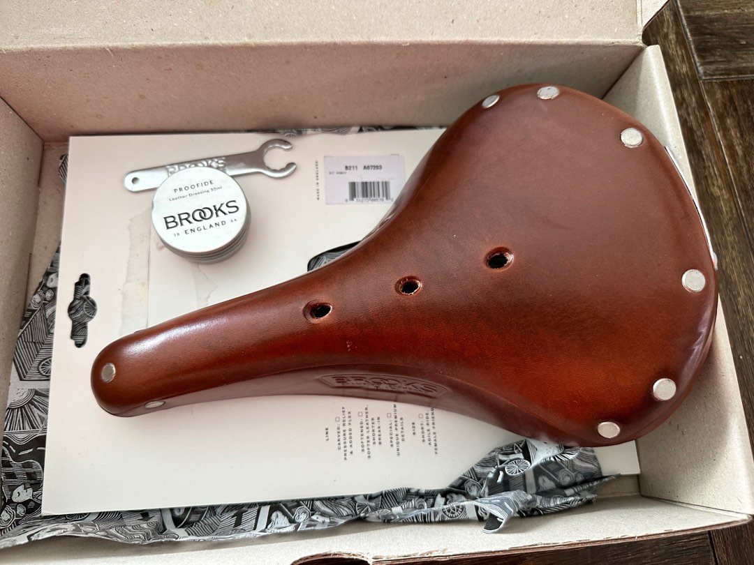 brooks saddle proofide