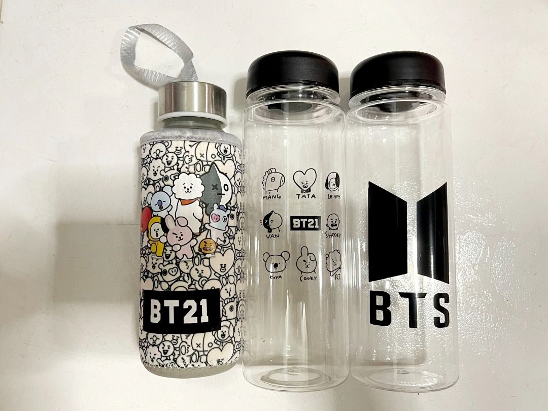 BTS Bangtan Boys Character TinyTan Pendant Tritan Water Bottle 500ml - Now  In Seoul