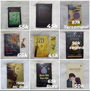 Buku dan Novel Preloved