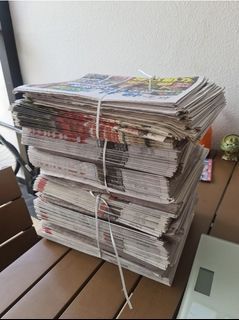 Collect and Buying used newspaper