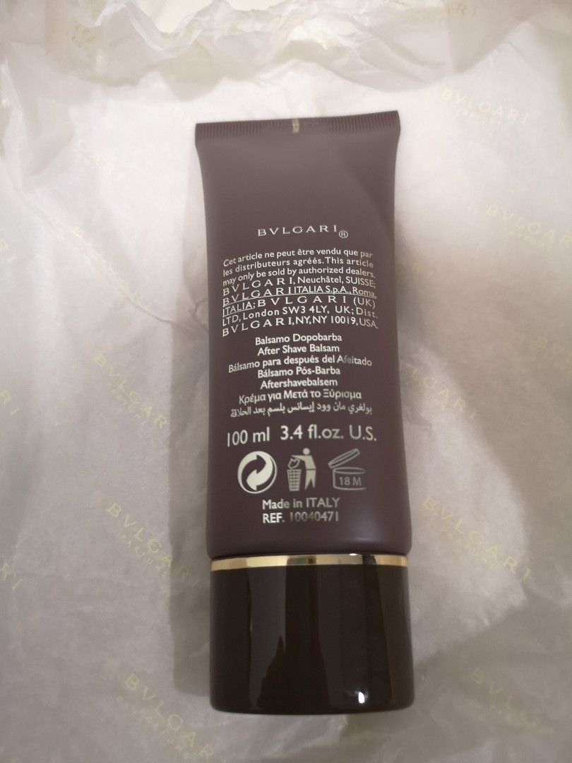 Bvlgari man wood on sale essence after shave balm