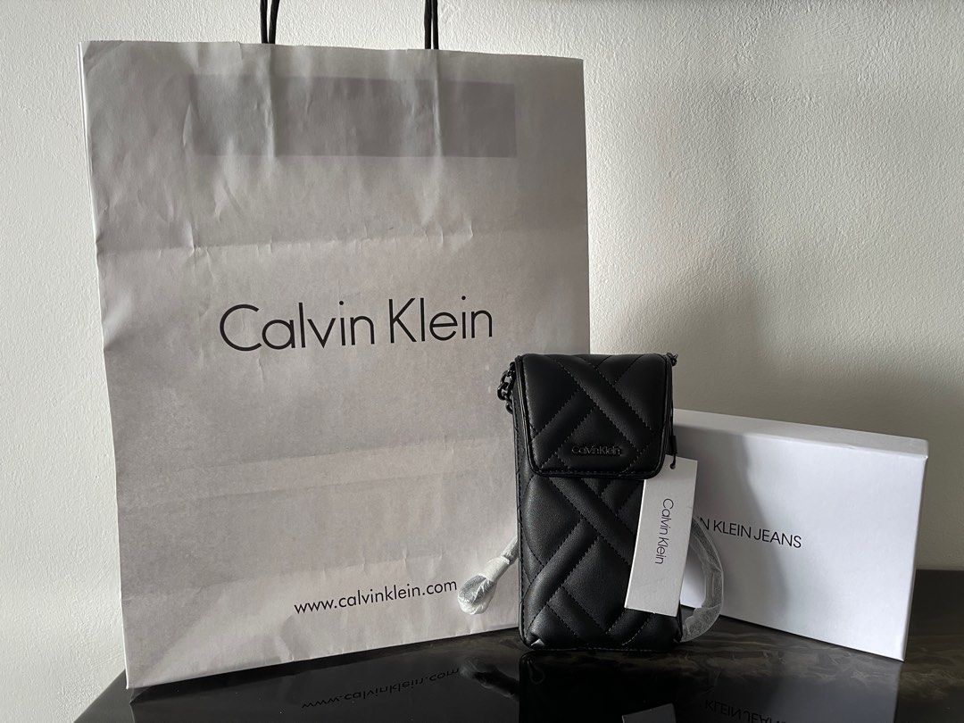 Calvin klein sales phone pouch