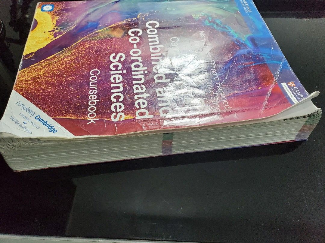 Cambridge IGCSE Conmbined and Coordinated Sciences coursebook, Hobbies ...