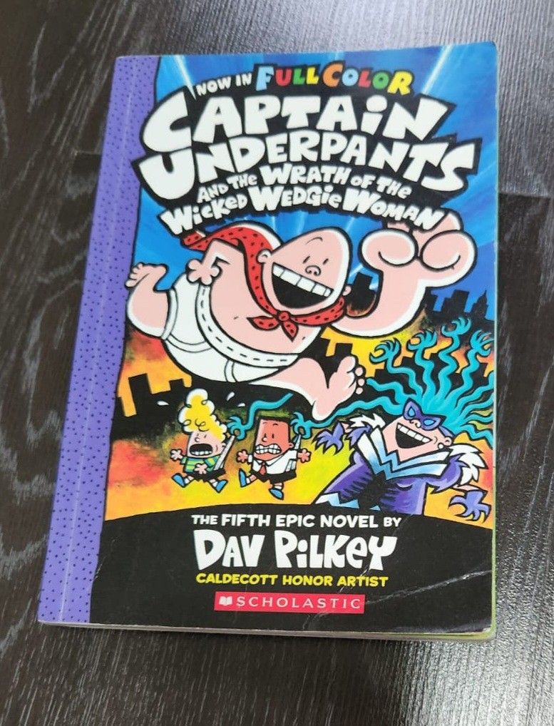 Captain Underpants And The Wrath Of The Wicked Wedgie Woman: Color