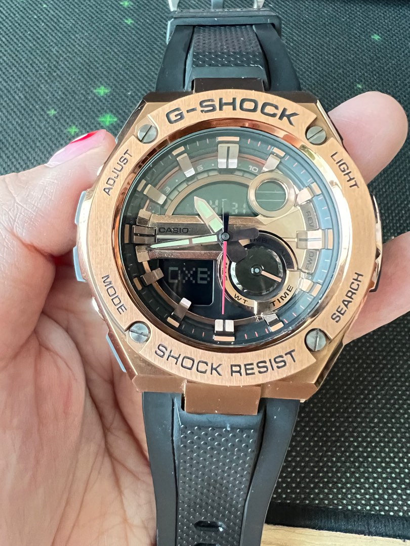 Casio G-Shock Rose Gold, Luxury, Watches on Carousell