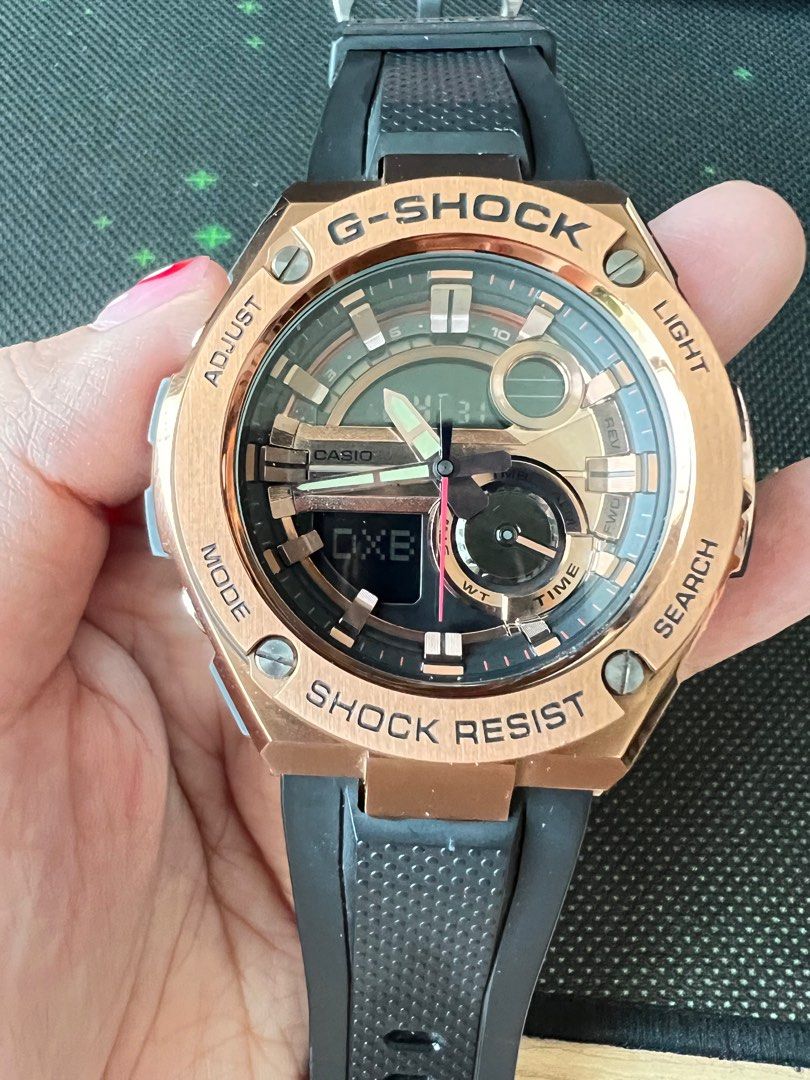 G shock watches cheap rose gold