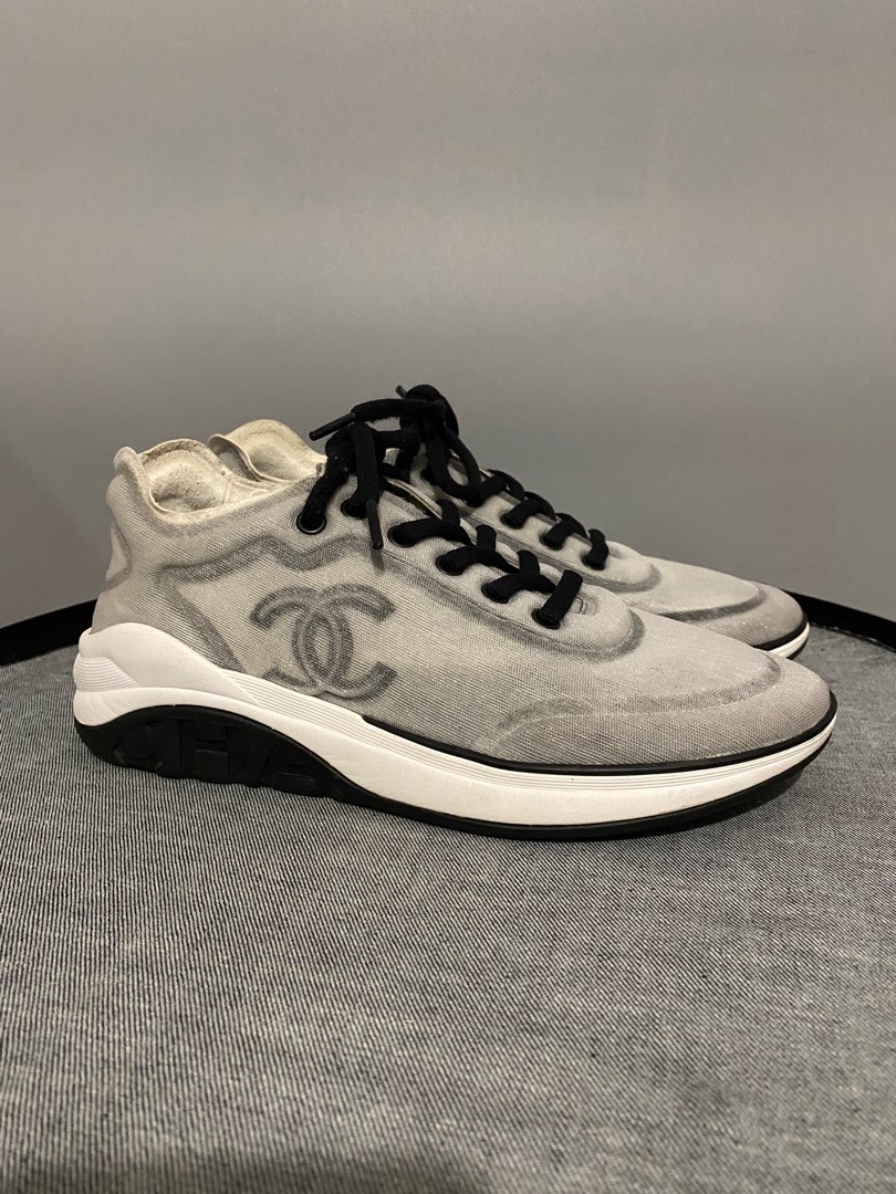 White chanel sneakers 2019 2025
