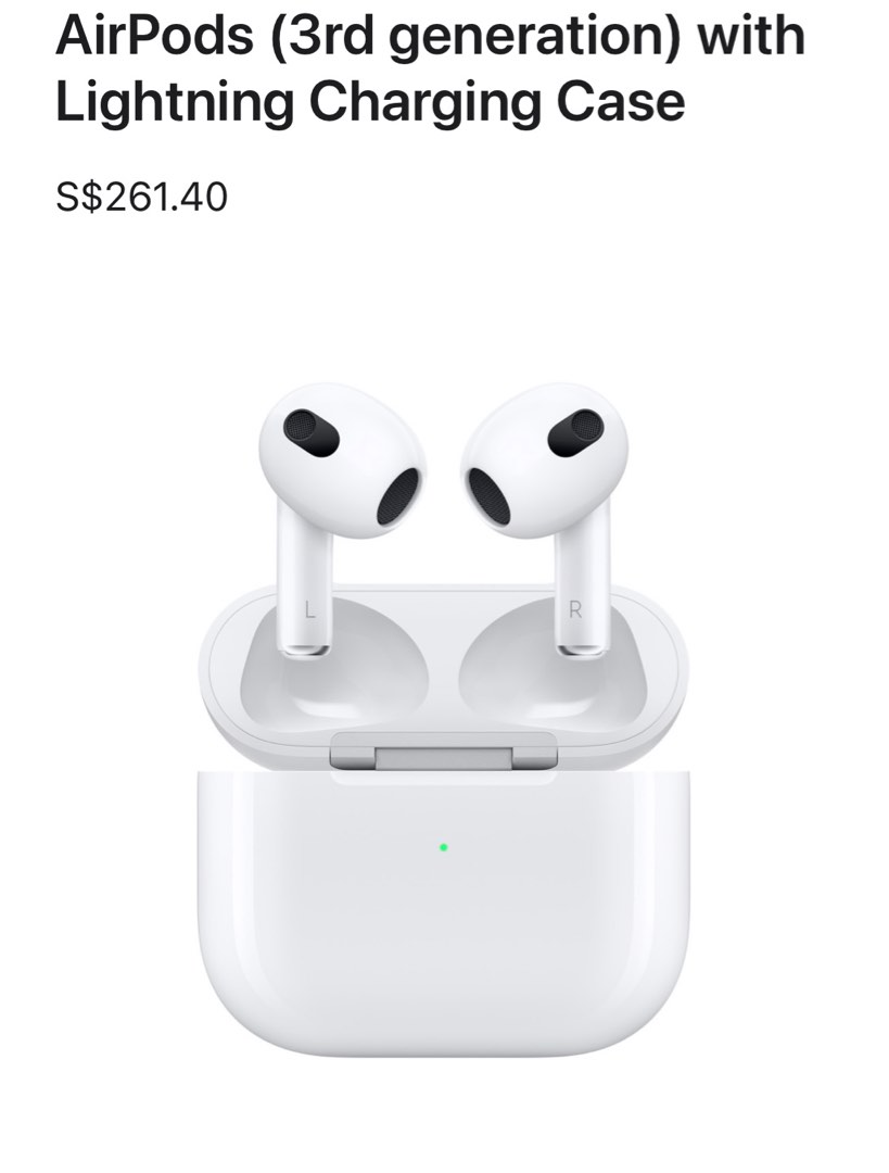 Cheap! Apple AirPods (3rd Gen), Audio, Earphones on Carousell