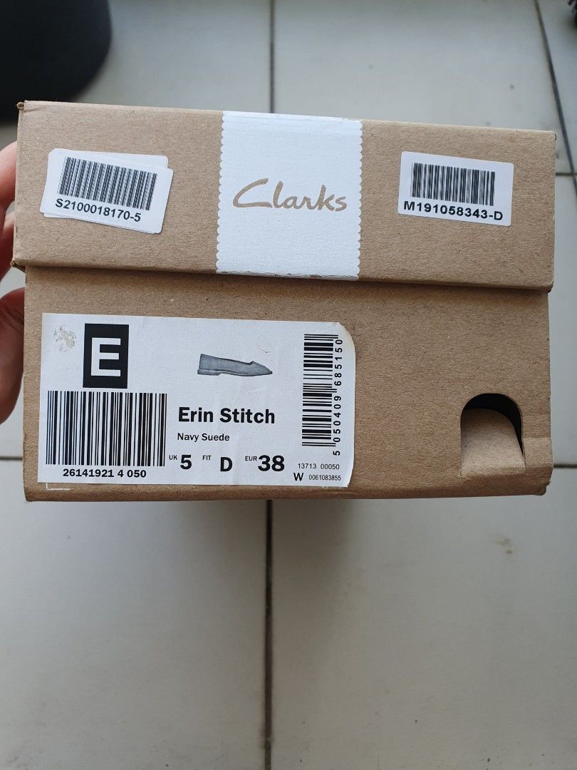 Clarks Originals Navy Suede