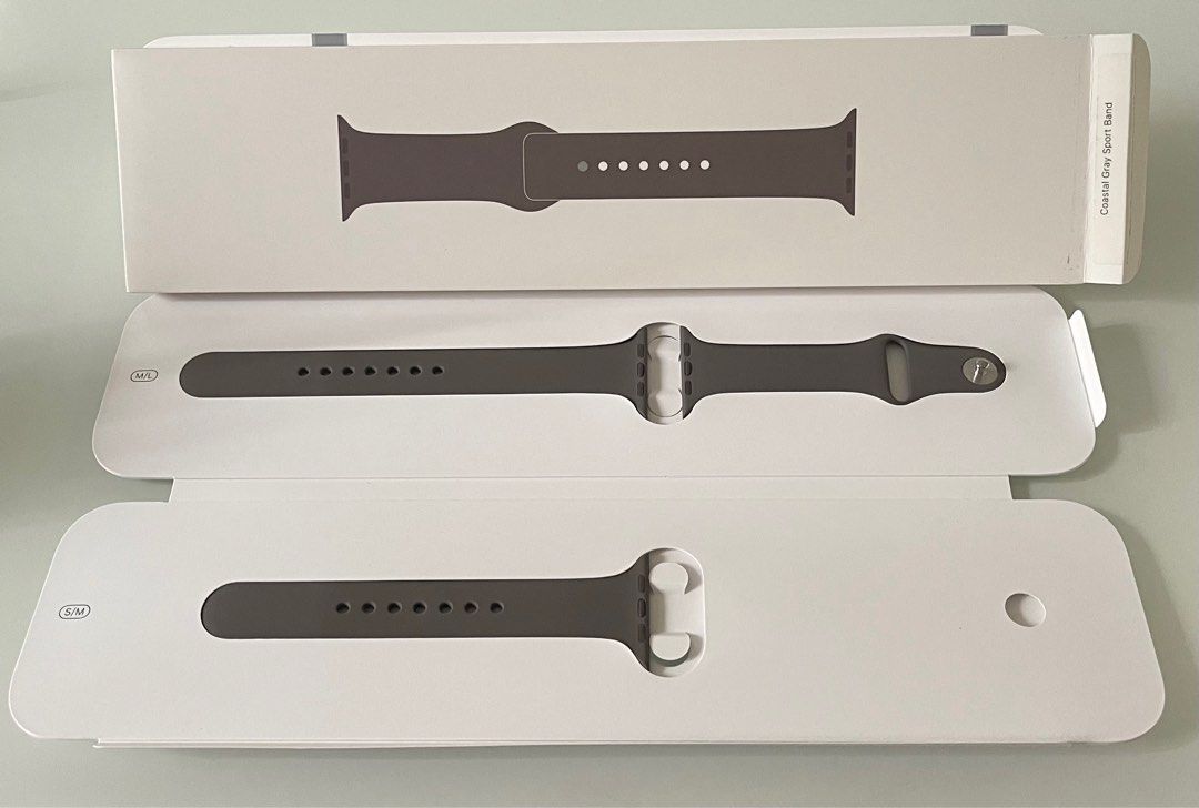 Coastal gray sport band Apple Watch 44 45mn