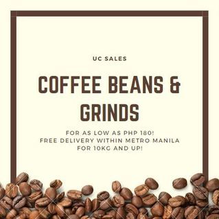 Coffee Beans (Free Grinding)