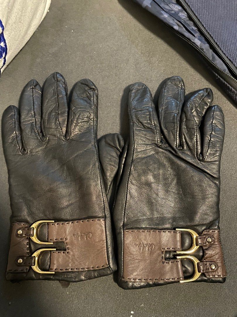 Cole Haan leather gloves, Women's Fashion, Watches & Accessories