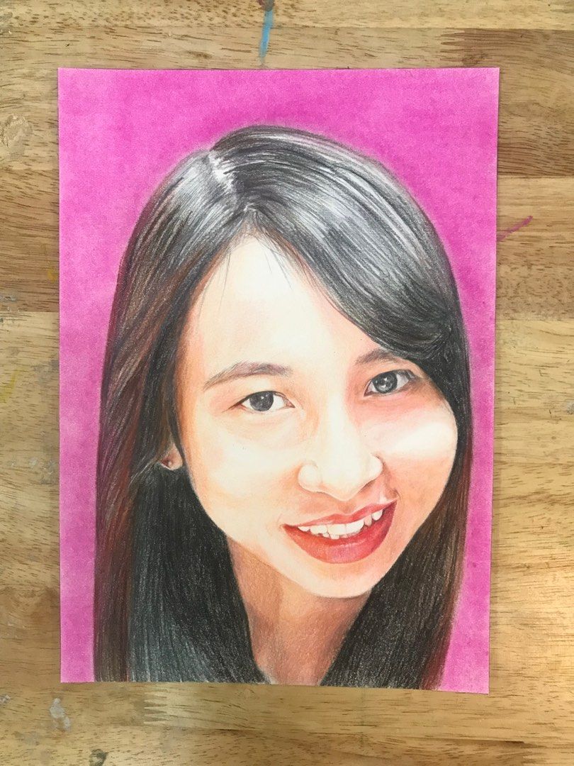Commission Drawing Portrait Services, Hobbies & Toys, Stationery ...