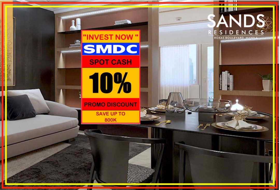 Condo for Sale in Roxas Boulevard ; Manila City SMDC Sand Residences