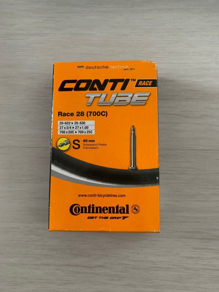 Continental inner tube for Road bike, Sports Equipment, Bicycles