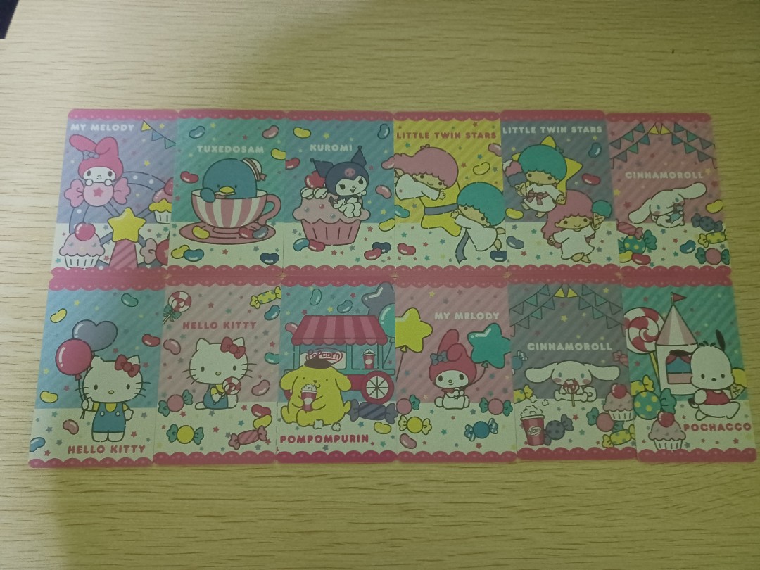 Cow pay Cow Moo Sanrio cards, Hobbies & Toys, Toys & Games on Carousell