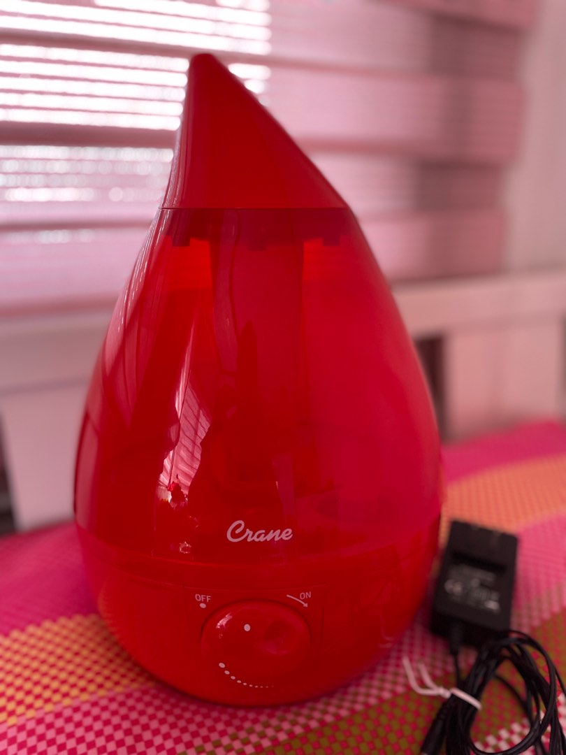 Crane Ultrasonic Cool Mist Humidifier 1 Gallon, Health & Nutrition