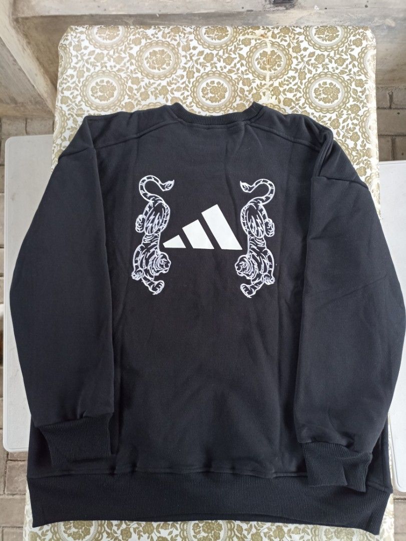 Adidas tiger crew sweatshirt deals