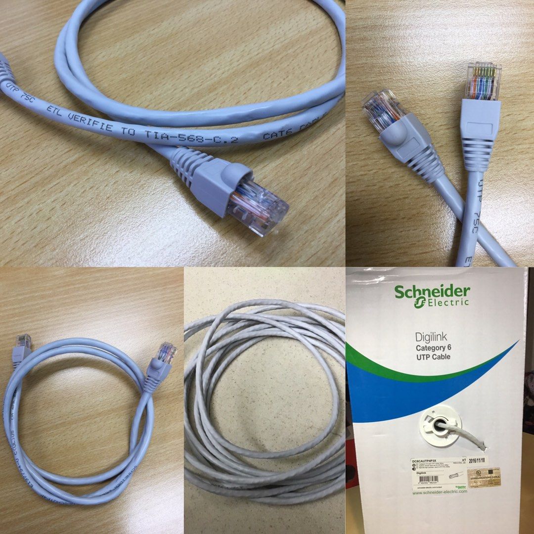 Custom length CAT6 Cable, Computers & Tech, Parts & Accessories, Cables