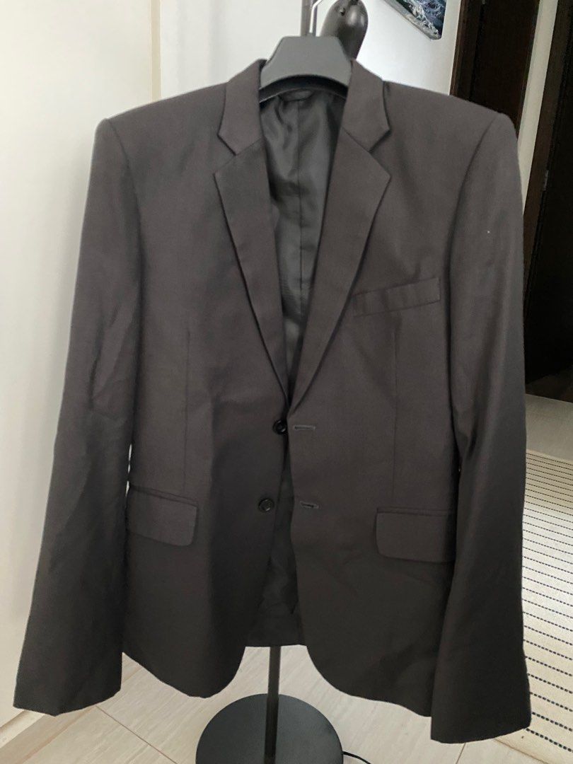 Custom made Slim fit Suit Jacket Men s Fashion Coats Jackets and Outerwear on Carousell