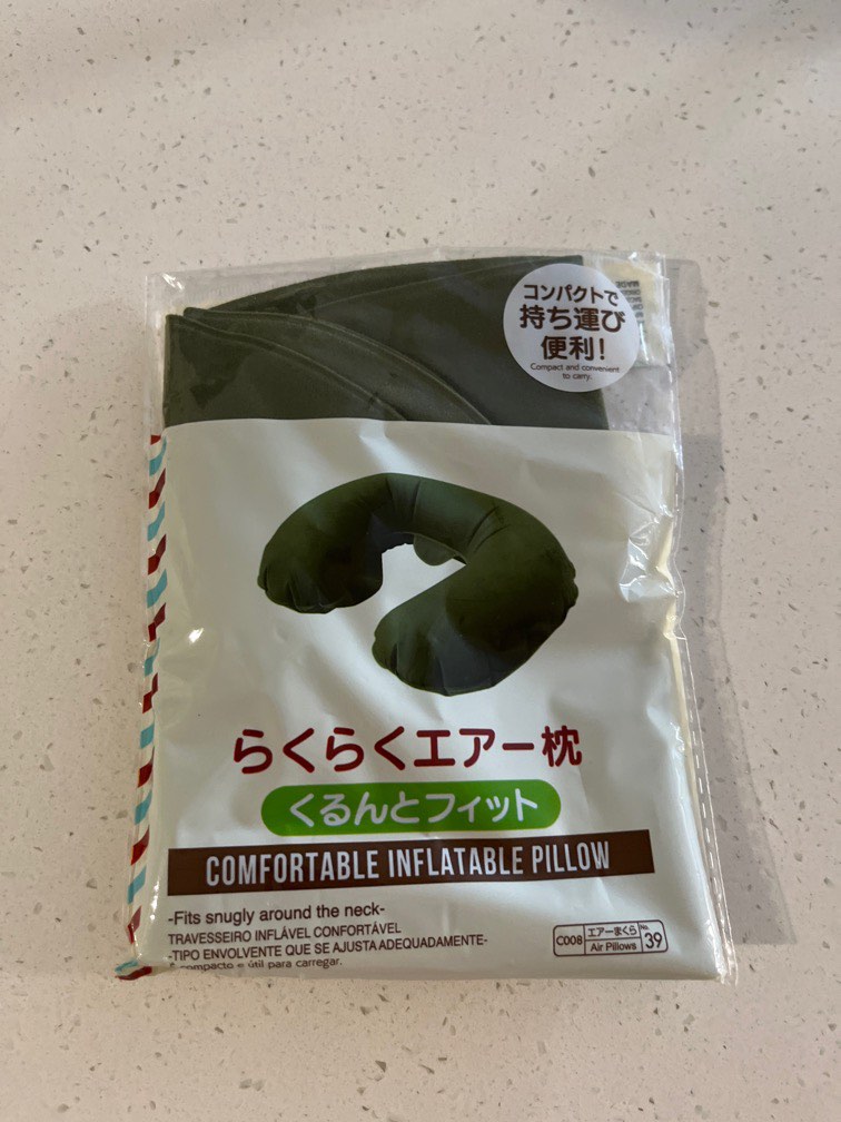 Inflatable pillow daiso hotsell