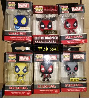 Deadpool Pocket POP keychains