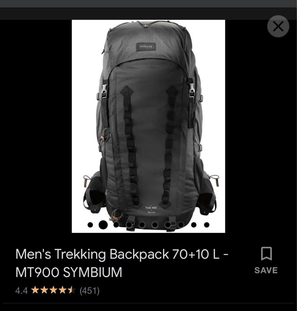 Forclaz trek hotsell 900 70