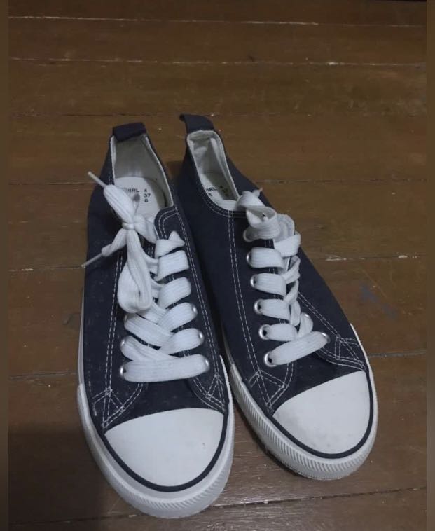 Denim Sneakers, Women's Fashion, Footwear, Sneakers on Carousell