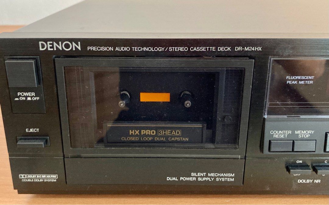 Denon DRM24 HX Cassette Deck, Audio, Other Audio Equipment on Carousell