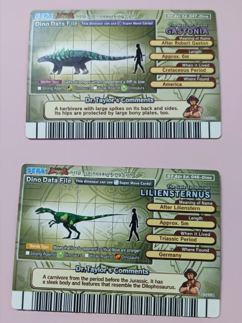 Dinosaur King Replica Anime Cards - Etsy