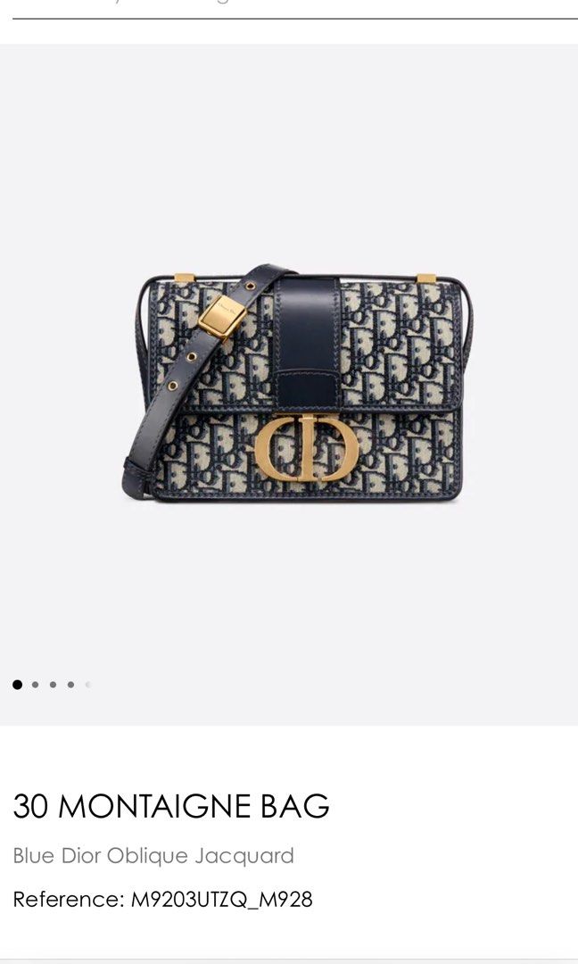 Dior 30 Montaigne Bag Women s Fashion Bags Wallets Purses Pouches on Carousell