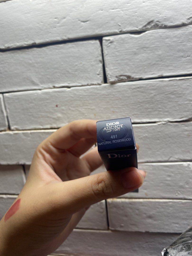 Dior Addict Lip Tint Natural RoseWood 491 isi 75 (freeong jkt), Health