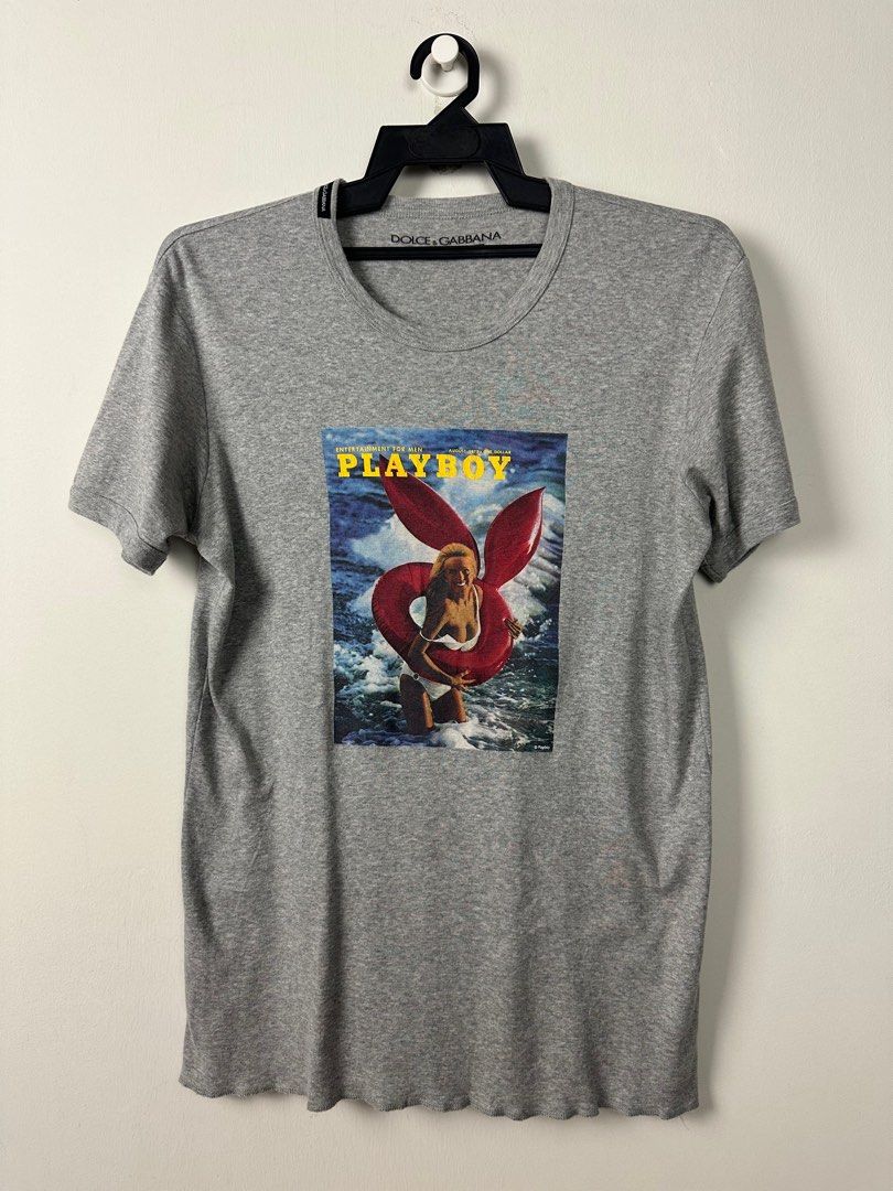 Dolce and gabbana playboy t shirt new arrivals