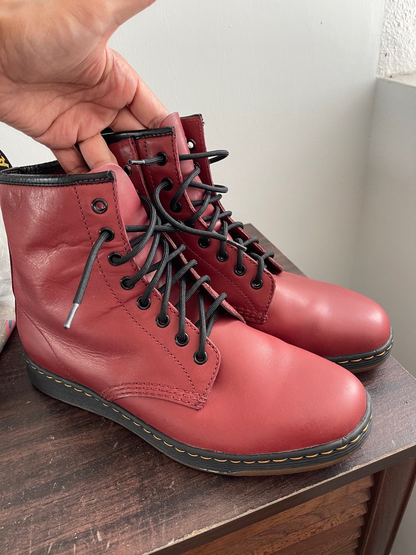 Dr martens dark cherry clearance
