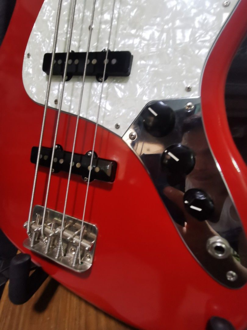 Edwards jazz bass guitar esp (Category: Musical Instruments) located in Paranaque City. Submitted by tegtegs (Listing ID 1209678984, Image 3). Description: 🤠🤠🤠 🎆🎆🎆 Edwards e-jb 100r/lt jazz bass 37k only With gigbag With minor dents and scratches 💪Push/pull tone pot 💪Sjb-1n pick ups 👍Payment thru cash, bank transfer, gcash or in any remittance center 🚚We do shipping👍via lalamove,speedy, toktok and grab ✈️🚢🚆We also ship nation wide, d